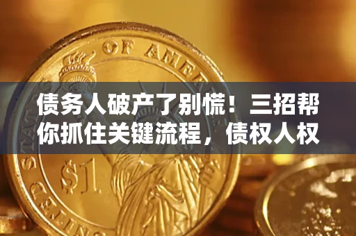 武汉债务人破产了别慌！三招帮你抓住关键流程，债权人权益不再缩水