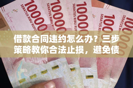 武汉借款合同违约怎么办？三步策略教你合法止损，避免债务危机升级