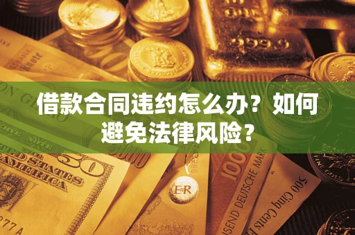 武汉借款合同违约怎么办？如何避免法律风险？